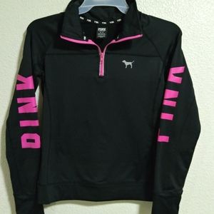 Pink Victoria's Secret workout, sporty sweatshirt/shirt M.